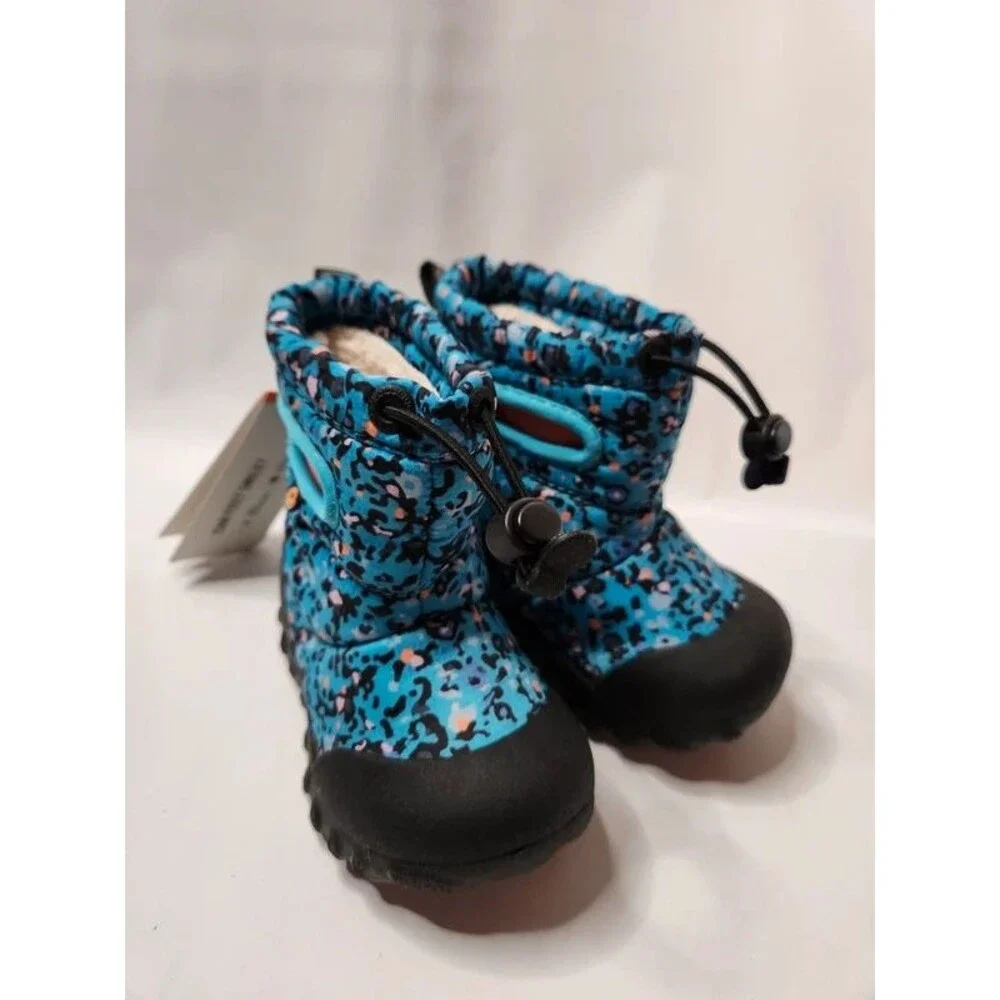 Bogs Kids B-Moc Snow Lil T Waterproof Winter Boots Toddler 6